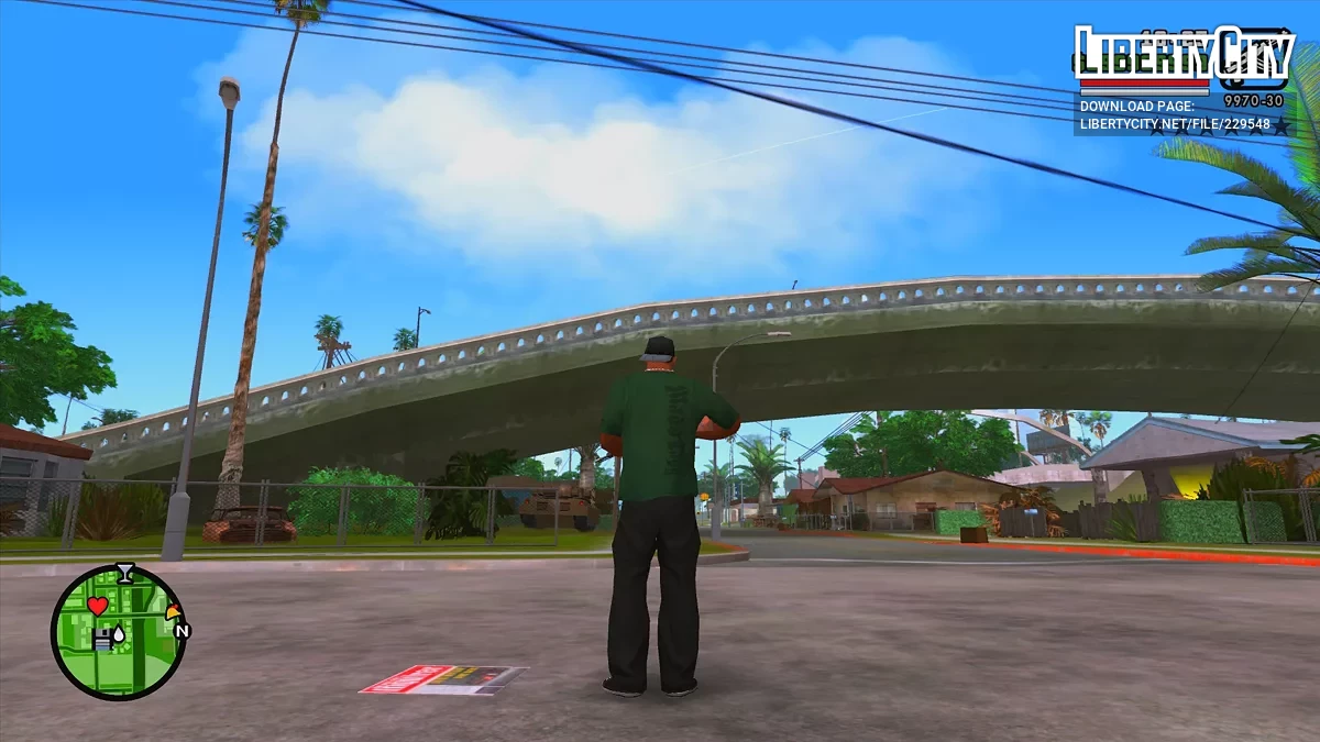 HD Пушистые облака / GTA San Andreas