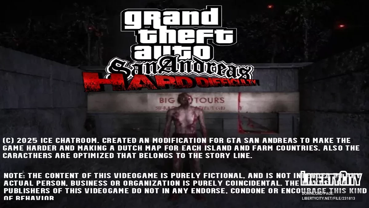 Hard Difficulty v1.4 / GTA San Andreas