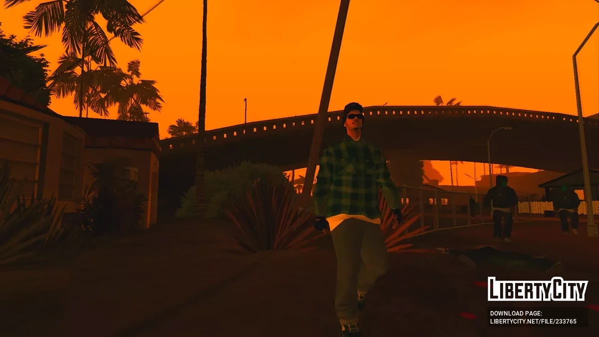 Голос Райдера вместо голоса CJ / GTA San Andreas