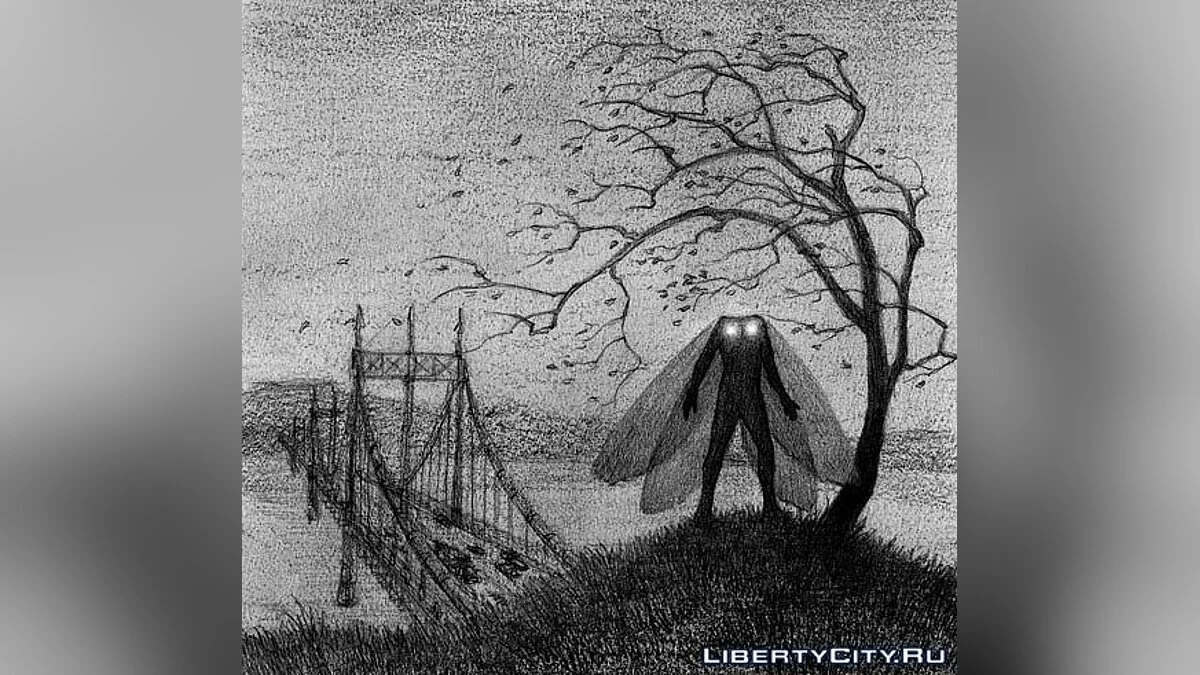 Мофман или Человек-мотылек в GTA San Andreas [Мистика в GTA SA: Выпуск #8] / GTA San Andreas