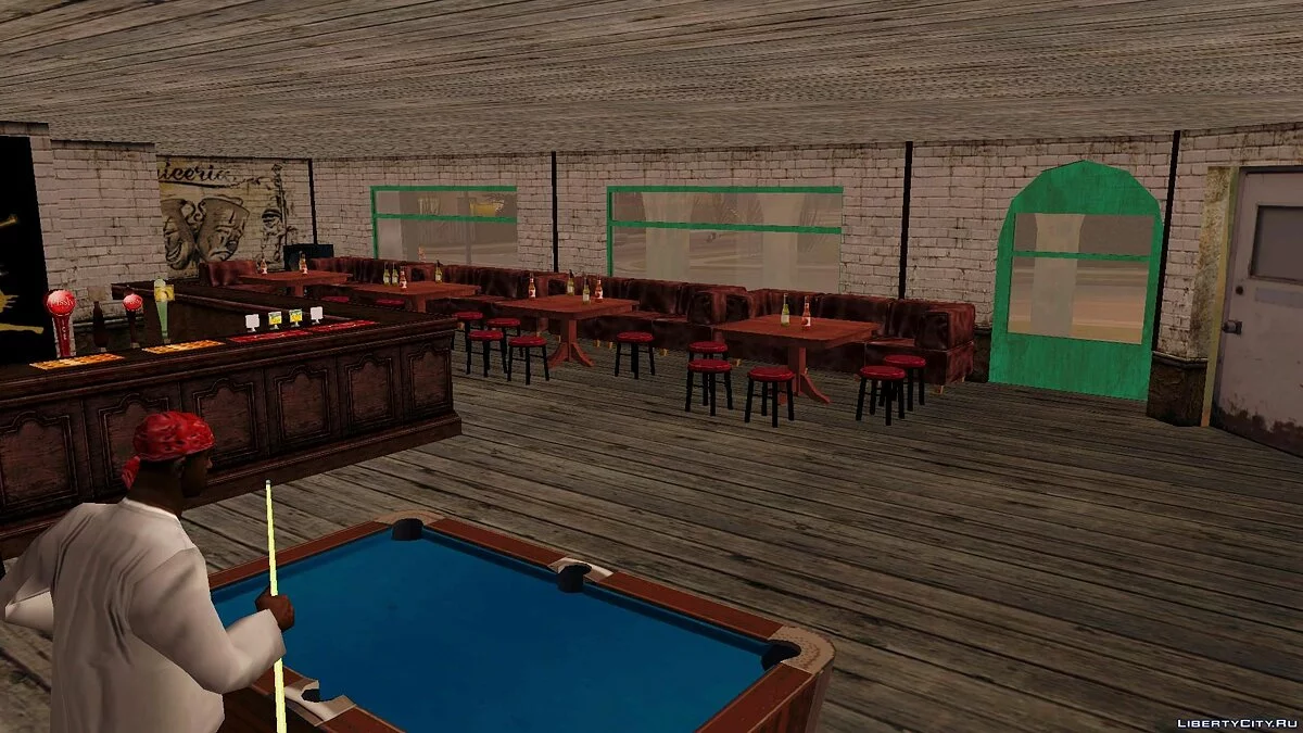 GTA Open San Andreas. Бар 1001 бутылка / GTA San Andreas