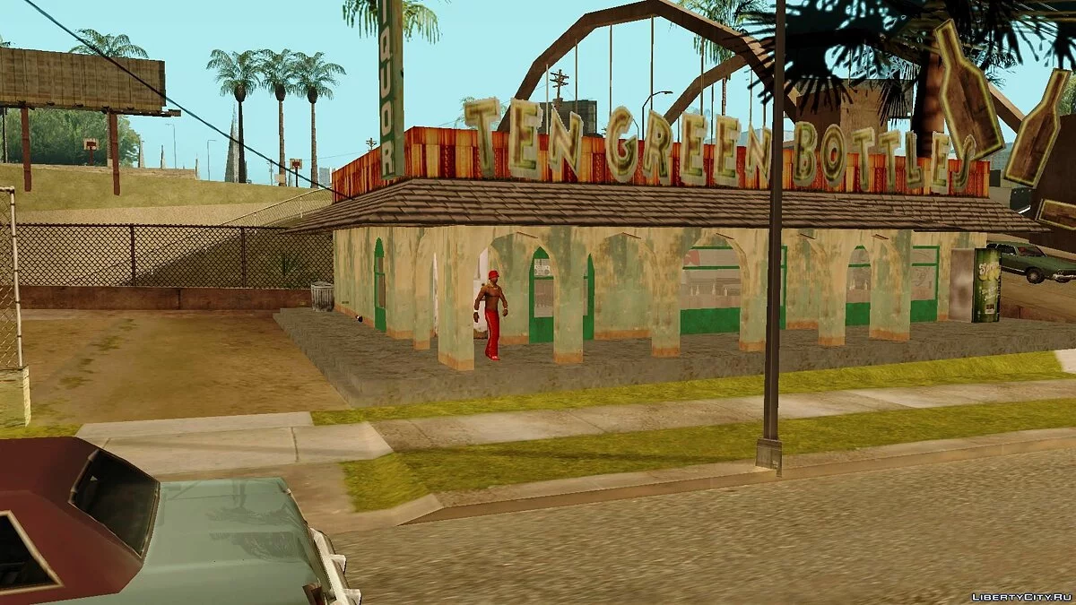GTA Open San Andreas. Бар 1001 бутылка / GTA San Andreas