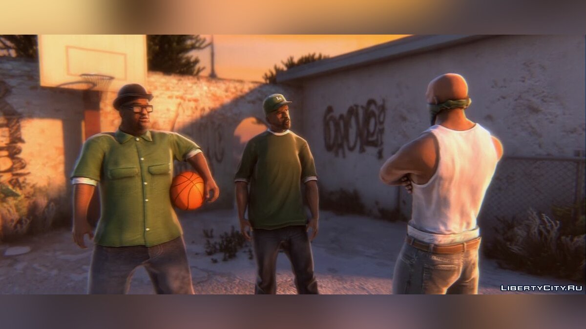 Скачать Grand Theft Auto: San Andreas - Remastered Trailer для GTA San  Andreas