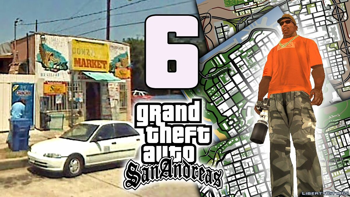 Скачать Исторический туризм в GTA SAN ANDREAS #6. Где находится исходный  материал игровых текстур для GTA San Andreas