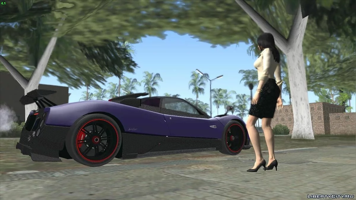 2009 Pagani Zonda Cinque Roadster / GTA San Andreas