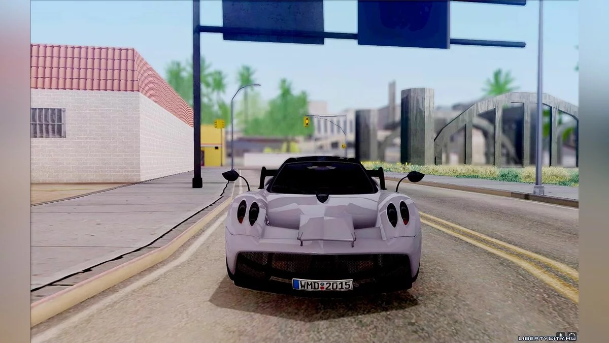 Pagani Huayra SPBG 1.2 V4 / GTA San Andreas
