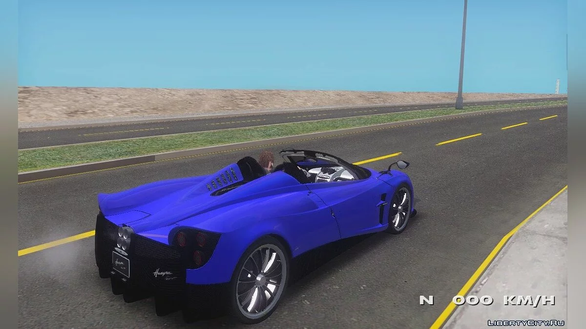 Pagani Huayra Roadster / GTA San Andreas