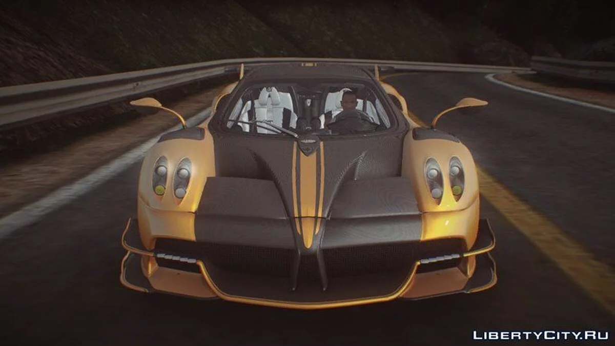 2019 Pagani Huayra BC Roadster / GTA San Andreas