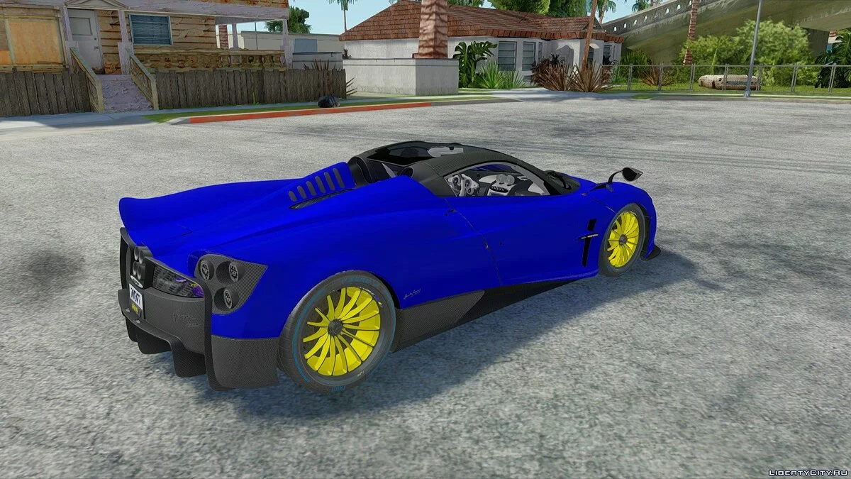 Pagani Huayra Roadster 2017 / GTA San Andreas