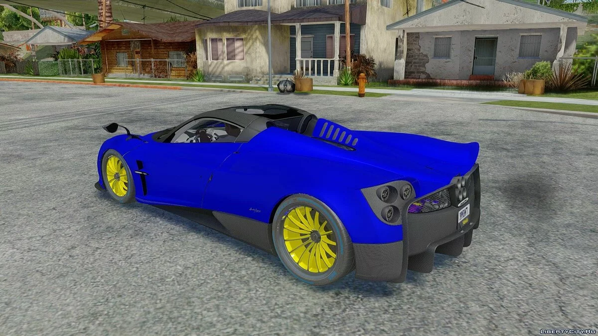 Pagani Huayra Roadster 2017 / GTA San Andreas