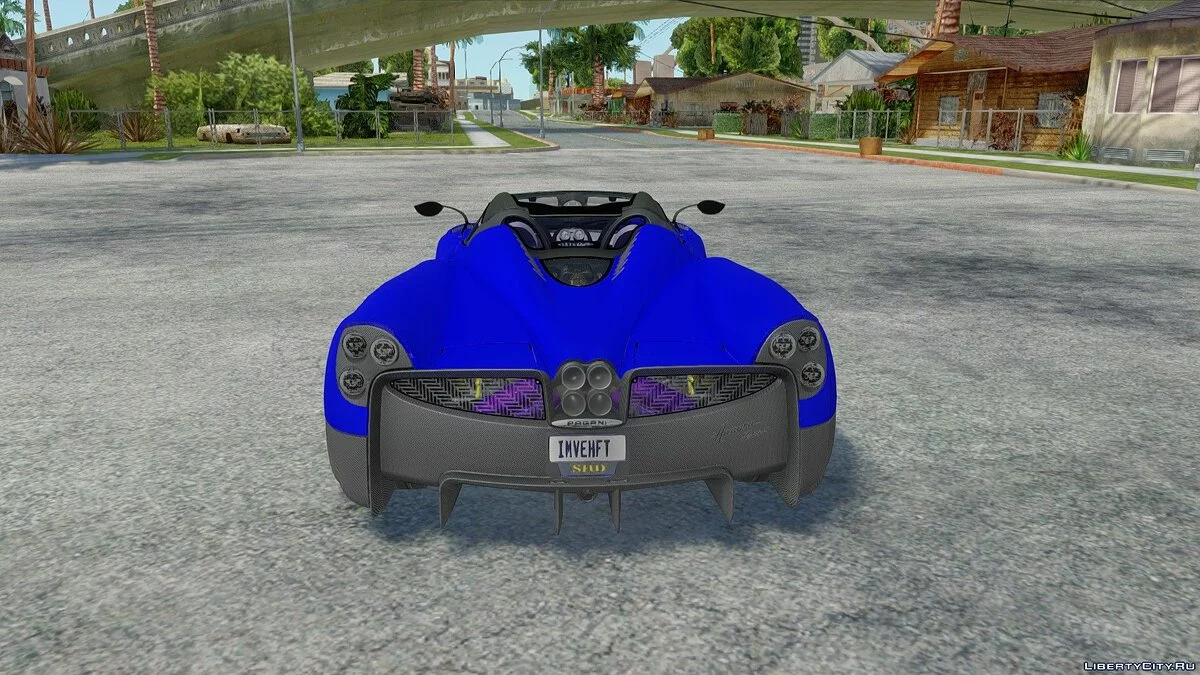 Pagani Huayra Roadster 2017 / GTA San Andreas