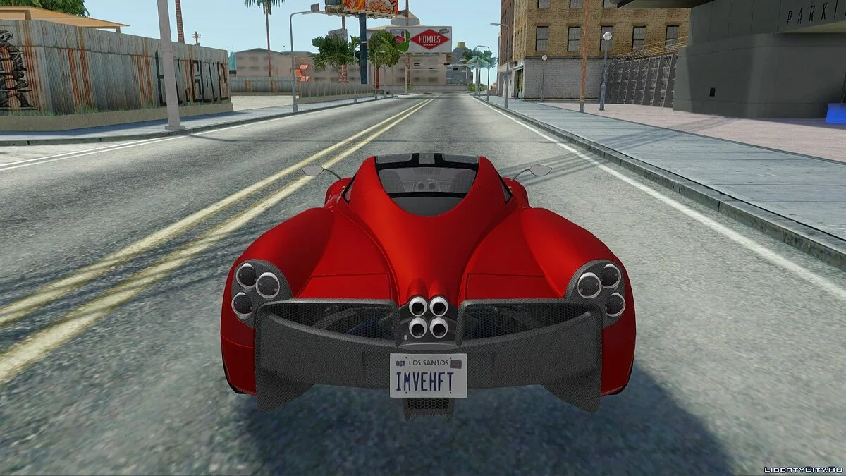 Pagani Huayra TT Ultimate Edition / GTA San Andreas