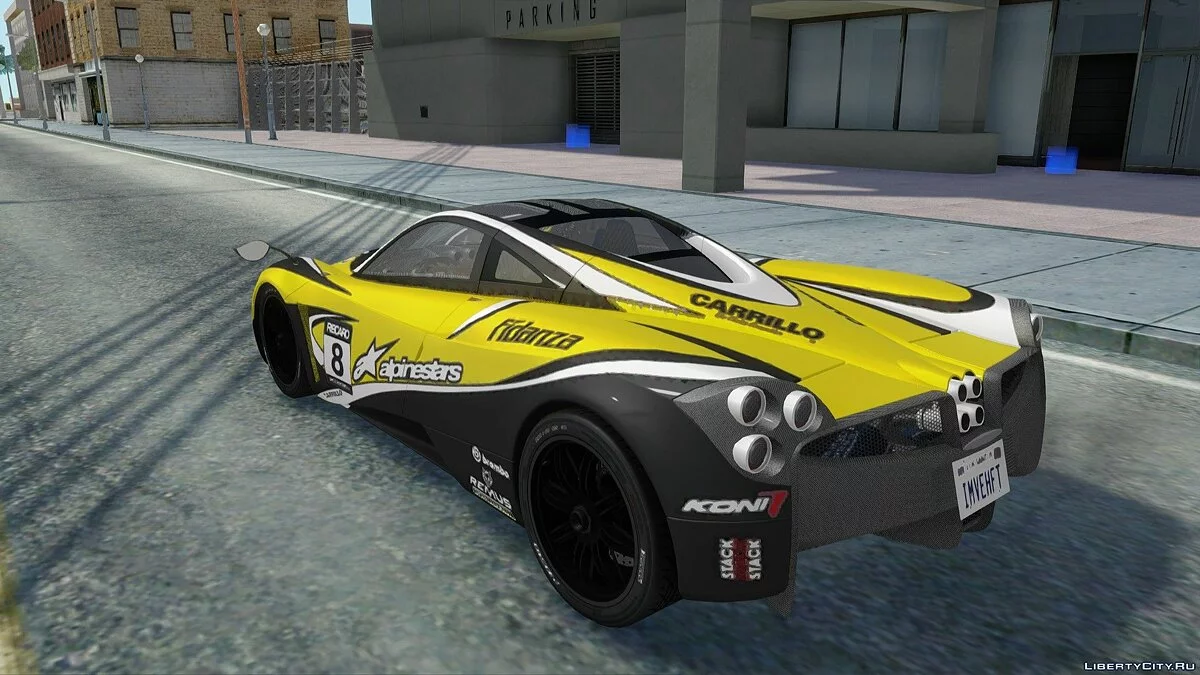 Pagani Huayra TT Ultimate Edition / GTA San Andreas
