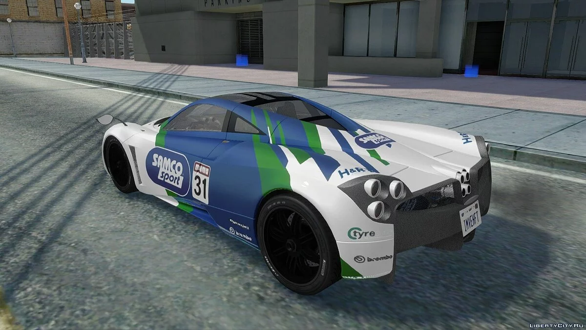 Pagani Huayra TT Ultimate Edition / GTA San Andreas