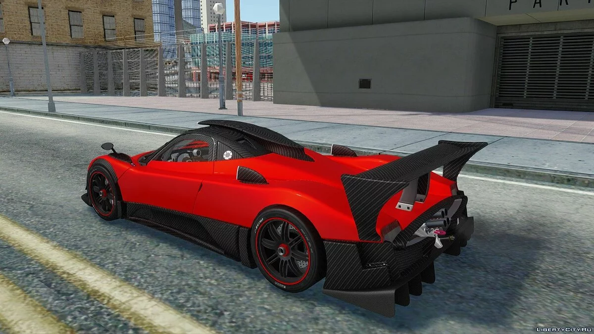 Pagani Zonda R TT Black Revel / GTA San Andreas