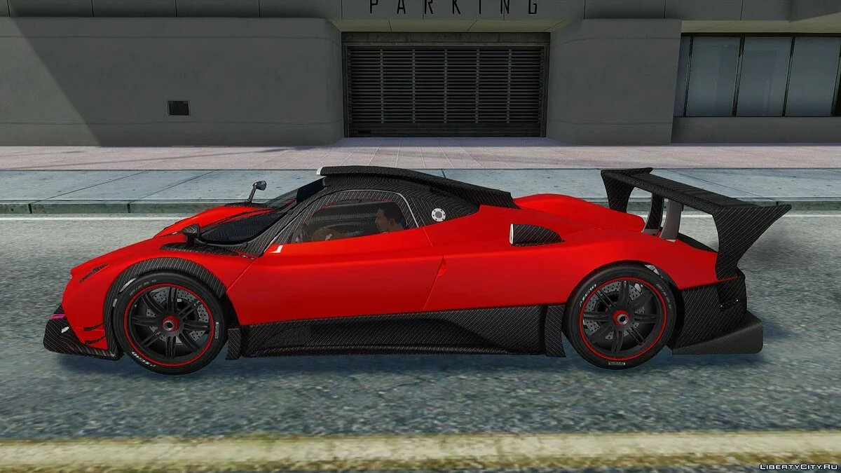 Pagani Zonda R TT Black Revel / GTA San Andreas