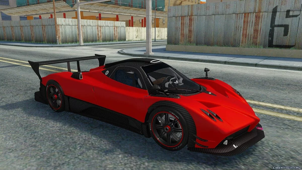 Pagani Zonda R TT Black Revel / GTA San Andreas