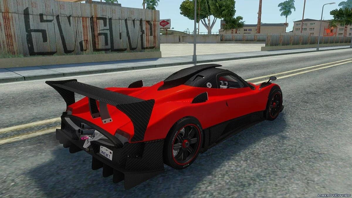 Pagani Zonda R TT Black Revel / GTA San Andreas