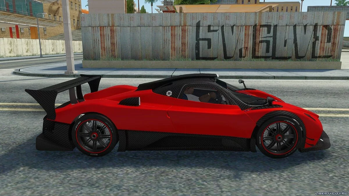 Pagani Zonda R TT Black Revel / GTA San Andreas