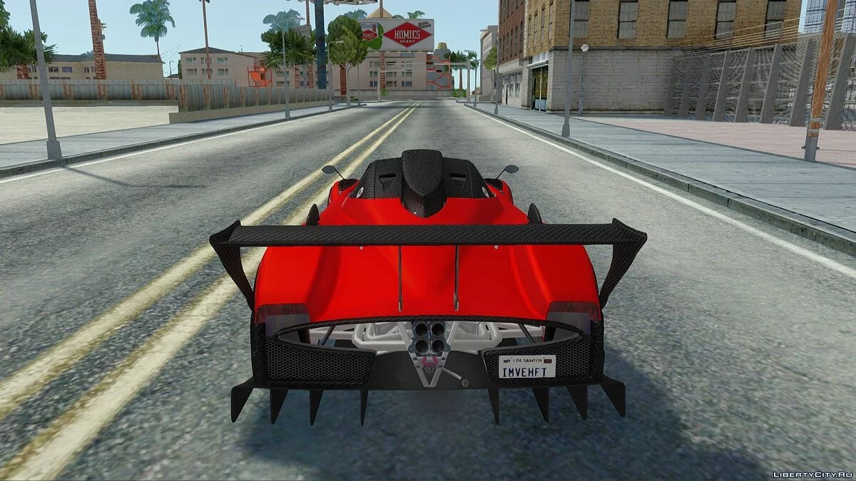 Pagani Zonda R TT Black Revel / GTA San Andreas