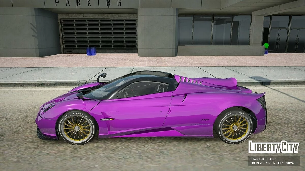 Pagani Huayra Roadster 2017 / GTA San Andreas