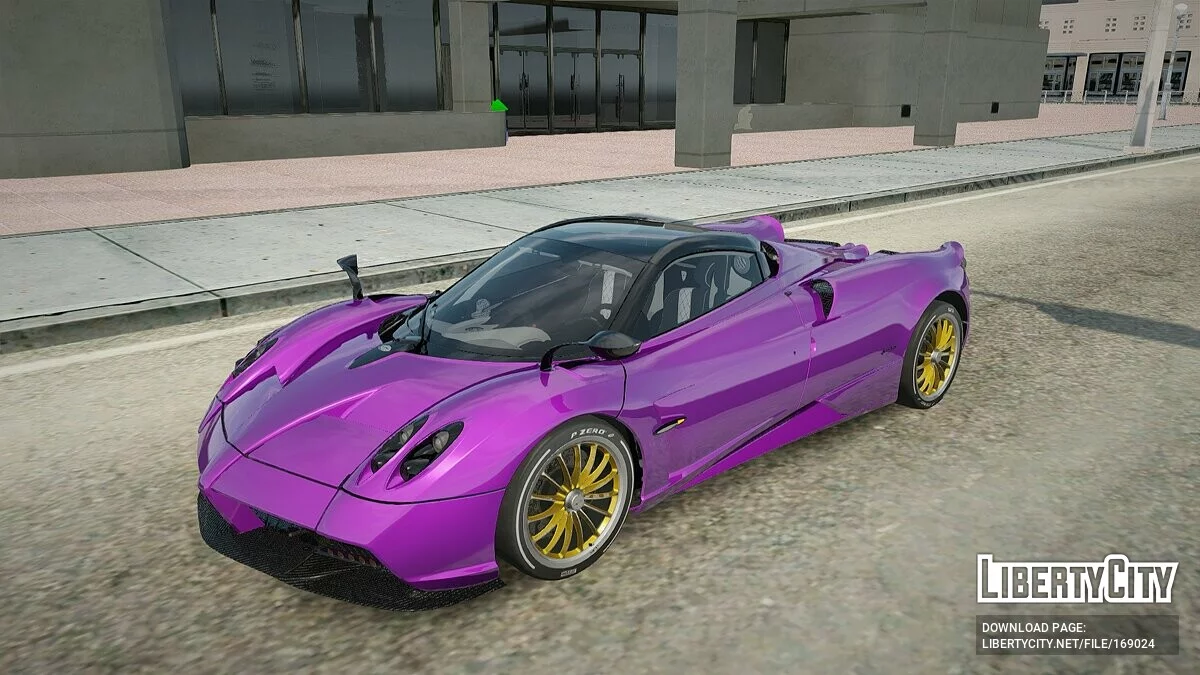 Pagani Huayra Roadster 2017 / GTA San Andreas