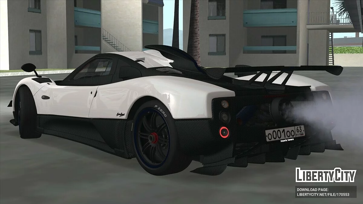 Pagani Zonda Cinque / GTA San Andreas