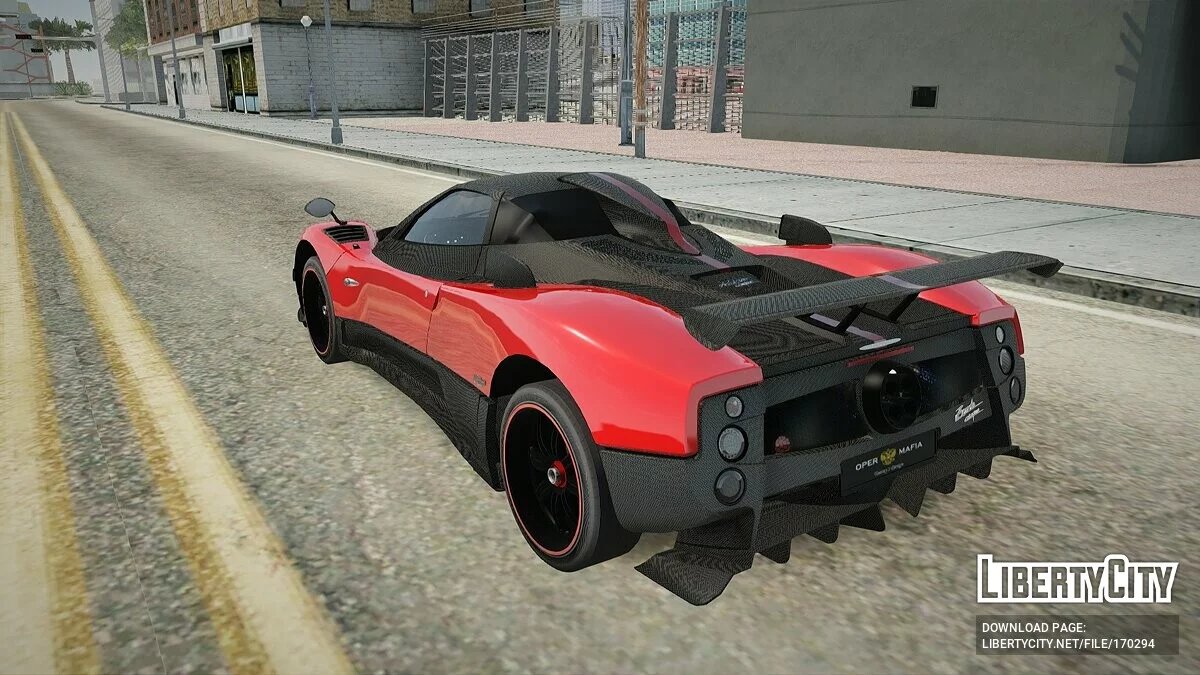 Pagani Zonda / GTA San Andreas