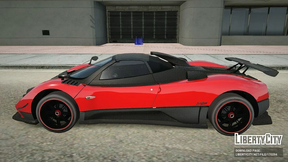 Pagani Zonda / GTA San Andreas