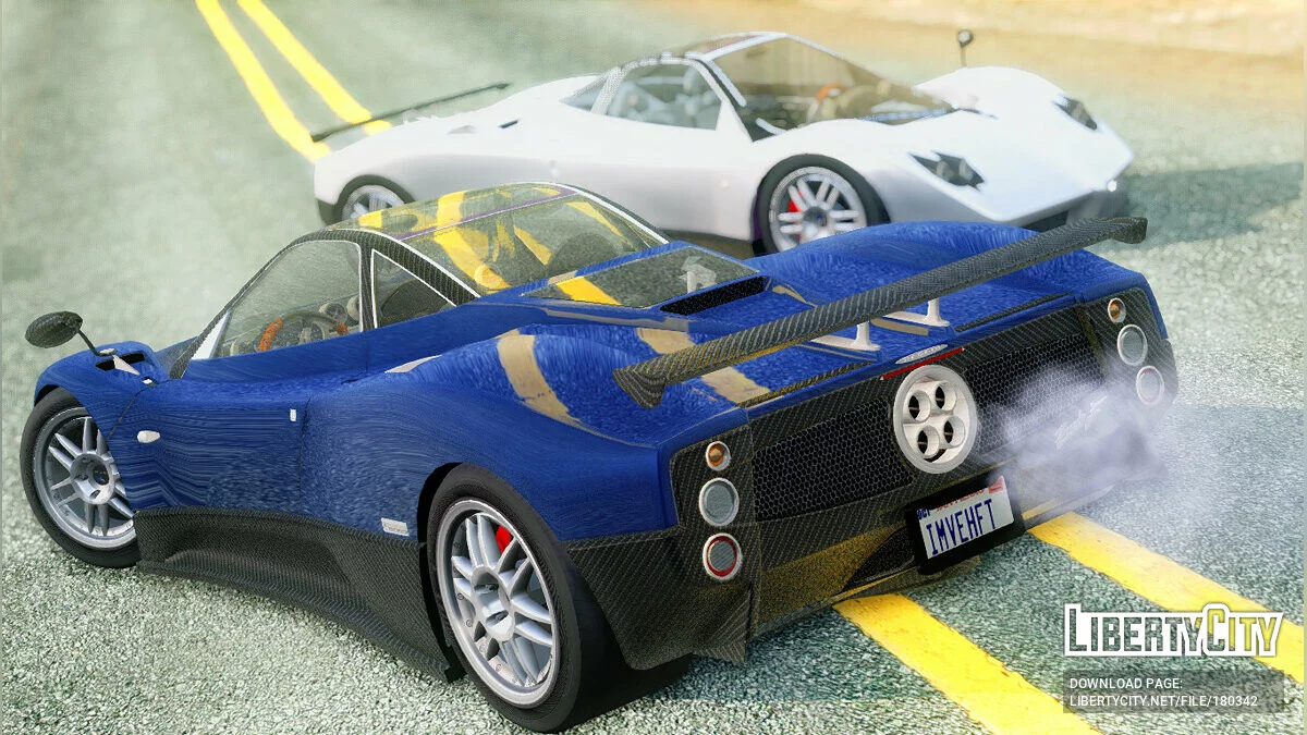 Pagani Zonda F / GTA San Andreas
