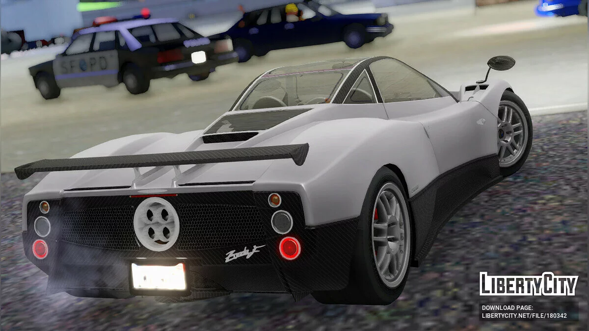 Pagani Zonda F / GTA San Andreas