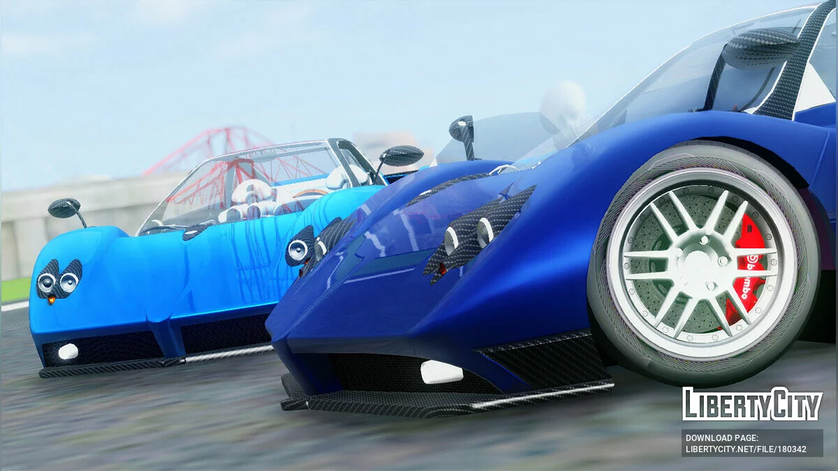 Pagani Zonda F / GTA San Andreas