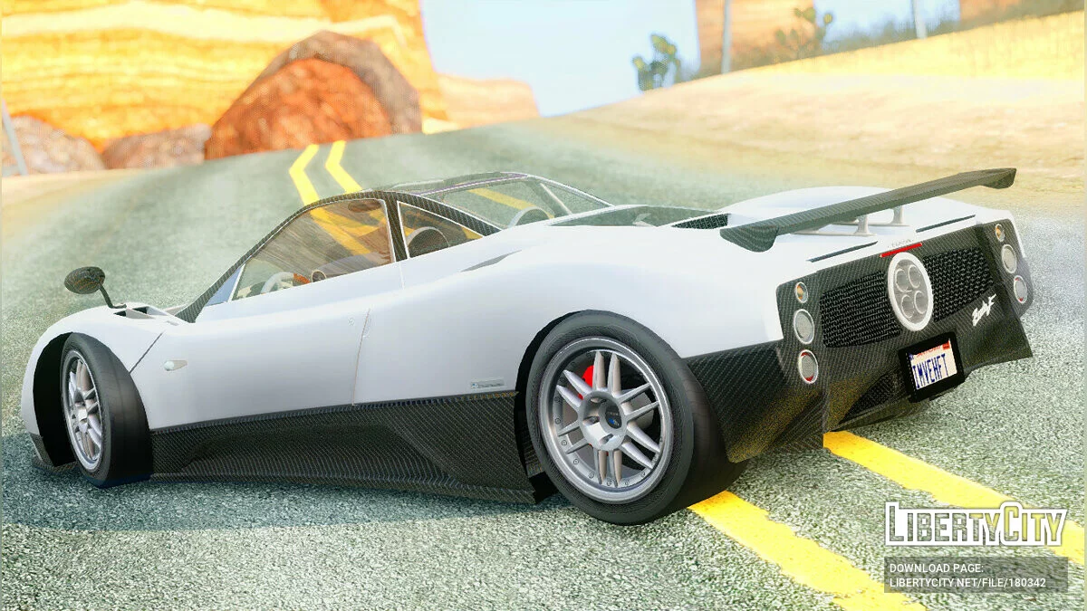 Pagani Zonda F / GTA San Andreas