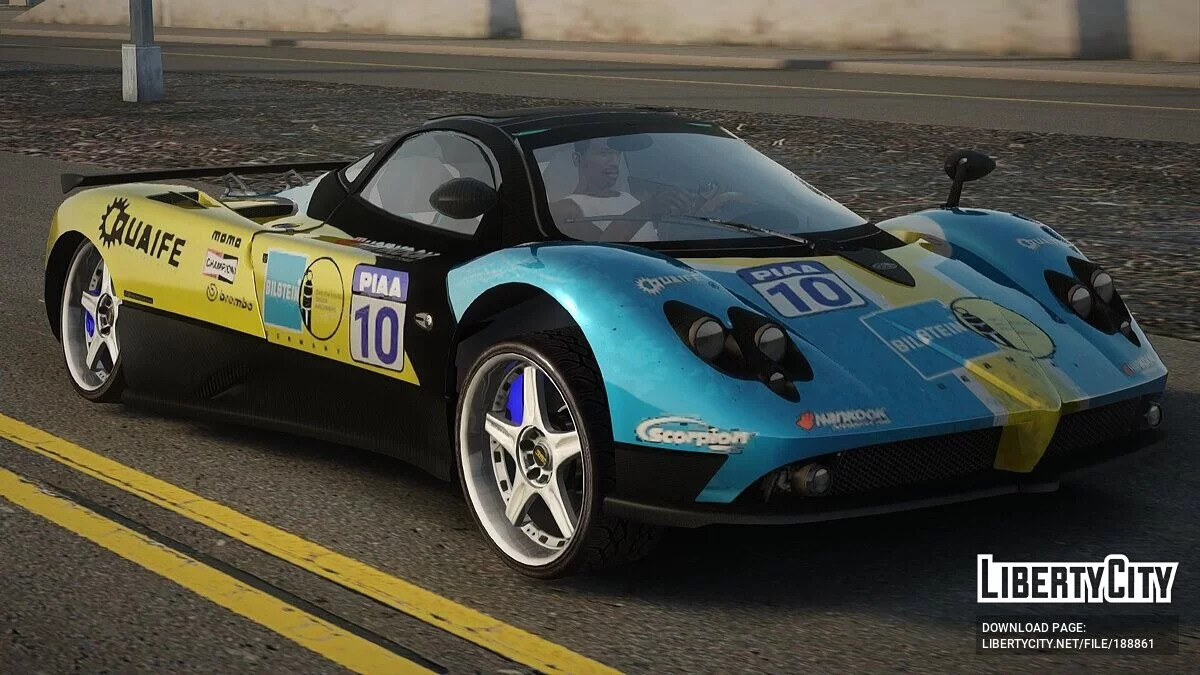 Pagani Zonda / GTA San Andreas