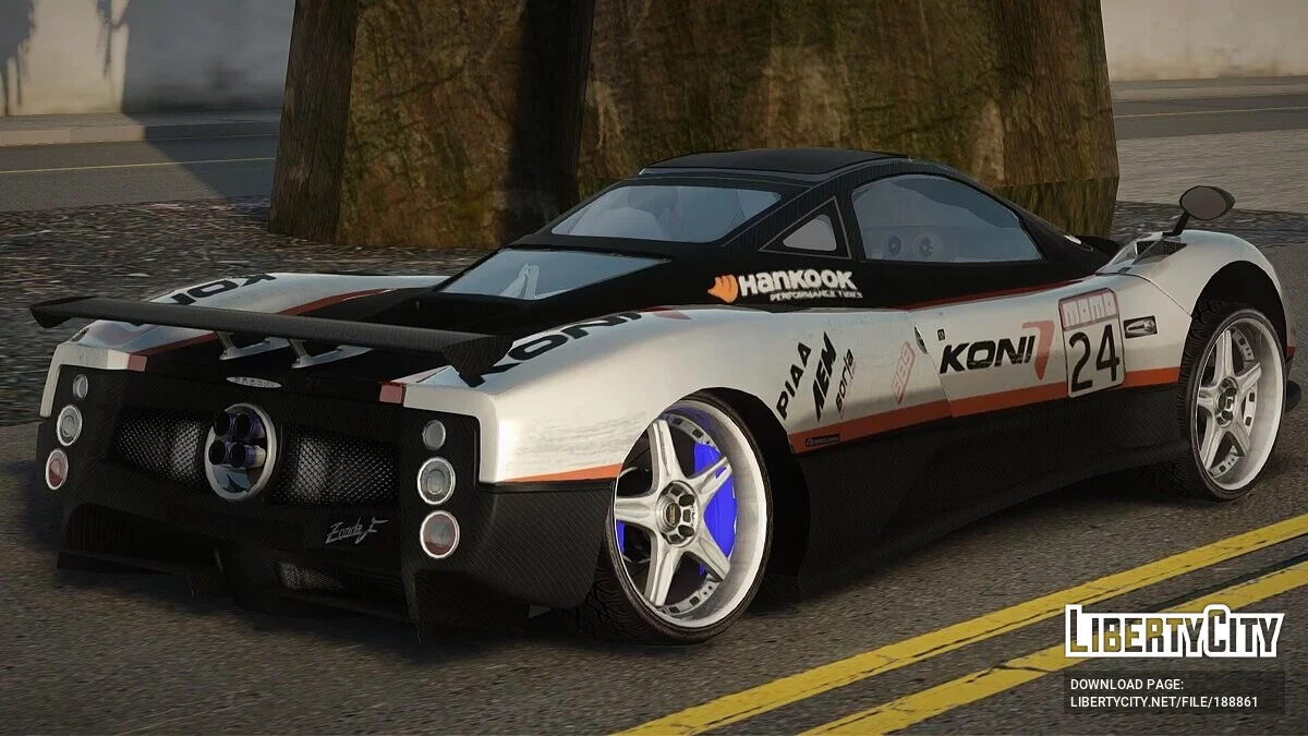 Pagani Zonda / GTA San Andreas