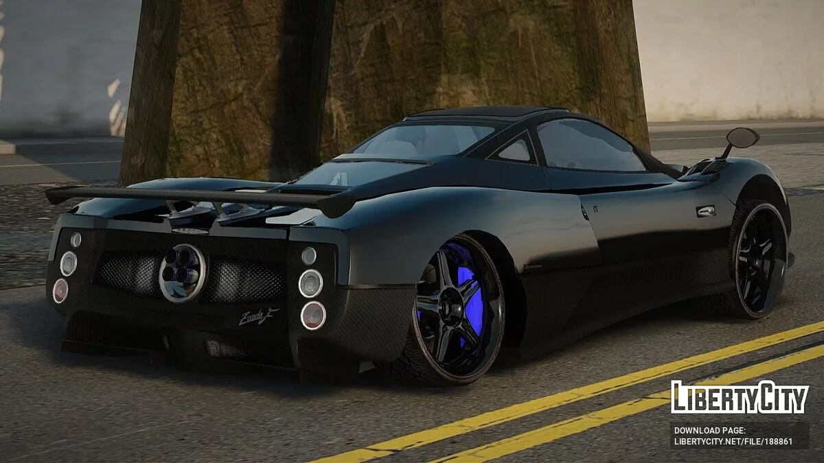 Pagani Zonda / GTA San Andreas