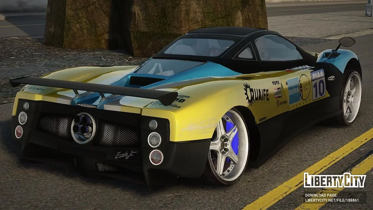 Pagani Zonda / GTA San Andreas
