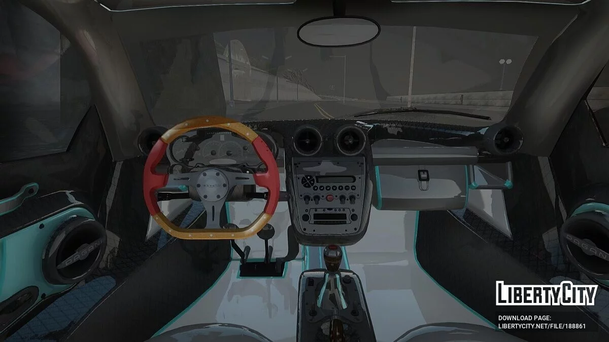 Pagani Zonda / GTA San Andreas
