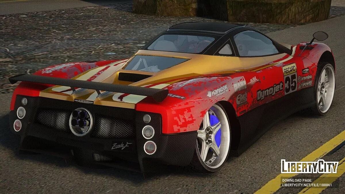 Pagani Zonda / GTA San Andreas
