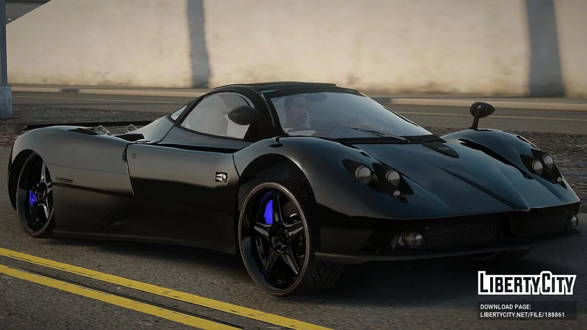 Pagani Zonda / GTA San Andreas