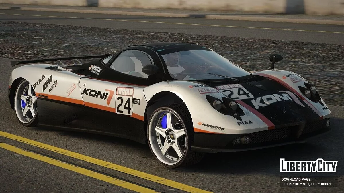 Pagani Zonda / GTA San Andreas