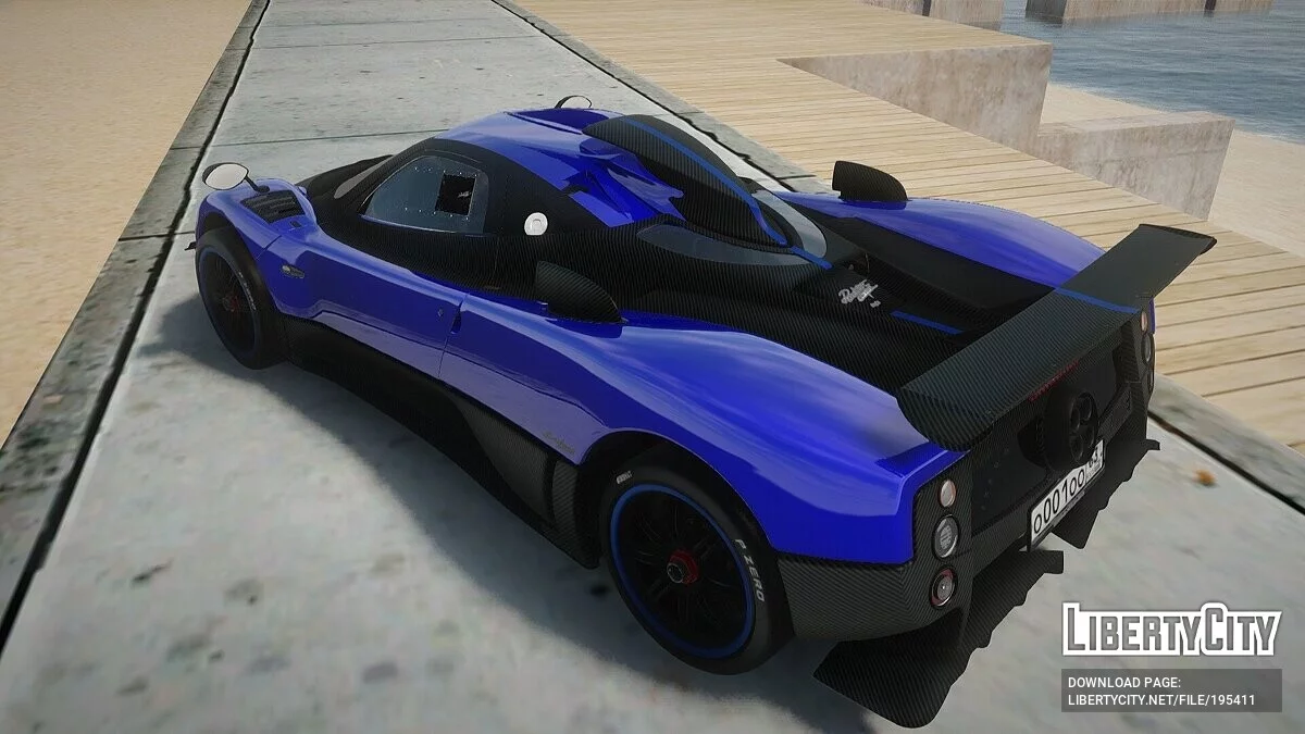 Pagani Zonda Cinque / GTA San Andreas