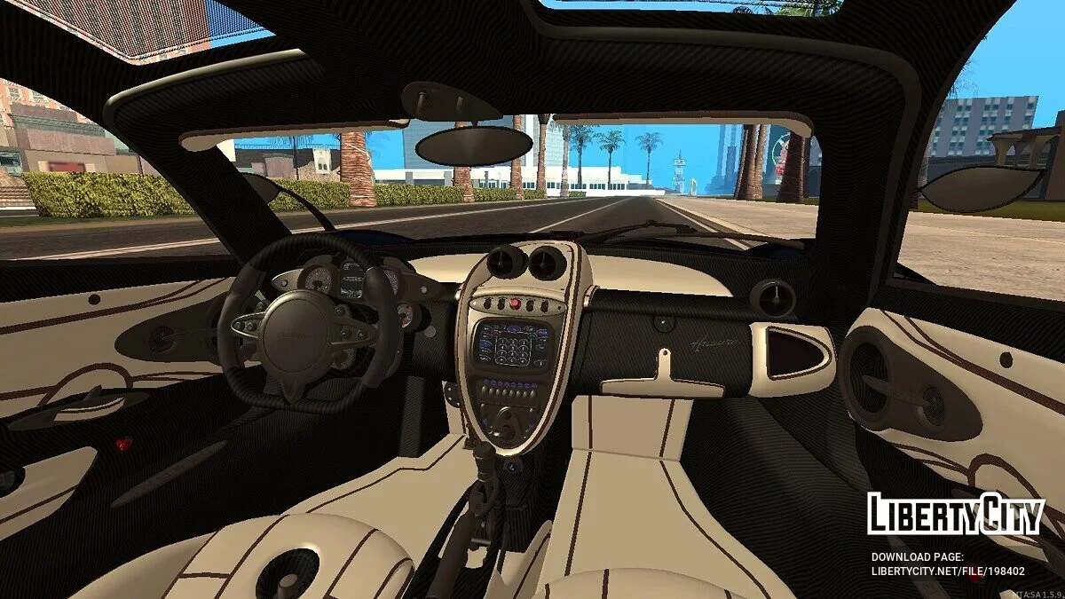 Pagani Huayra + CCD / GTA San Andreas