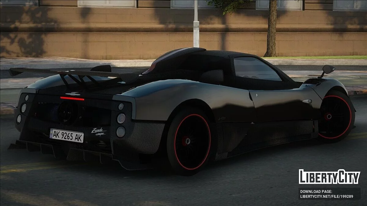 Pagani Zonda / GTA San Andreas