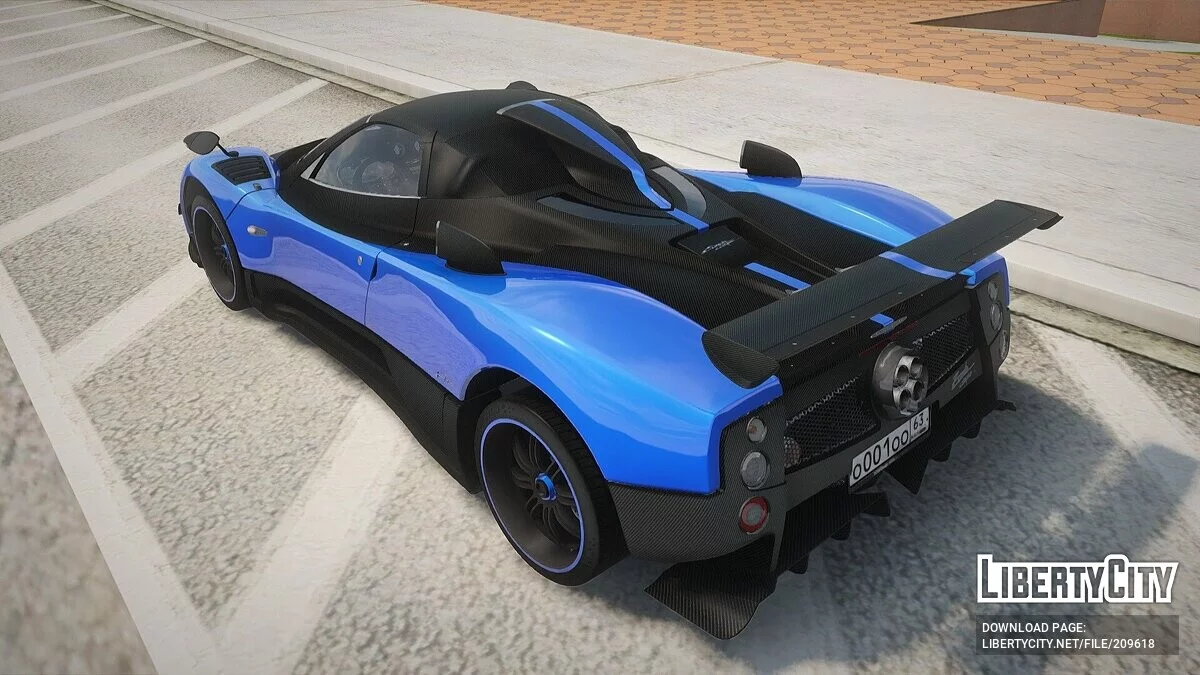 Pagani Zonda Cinque / GTA San Andreas