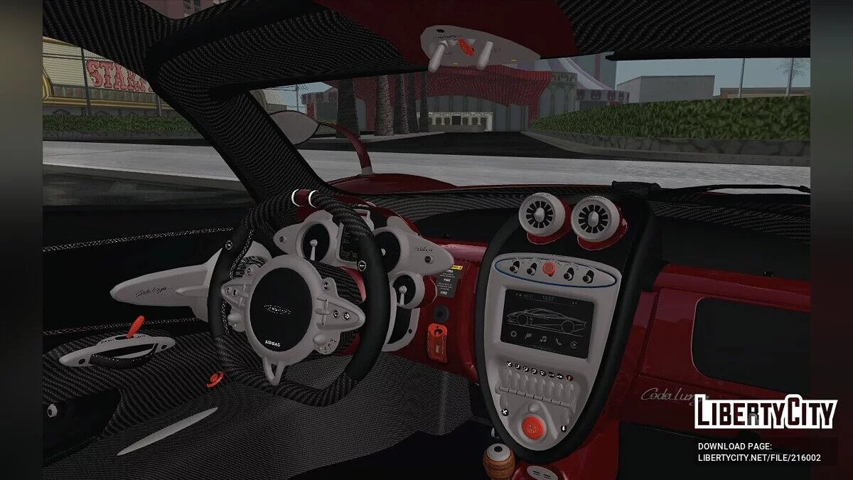 Pagani Huayra Codalunga / GTA San Andreas