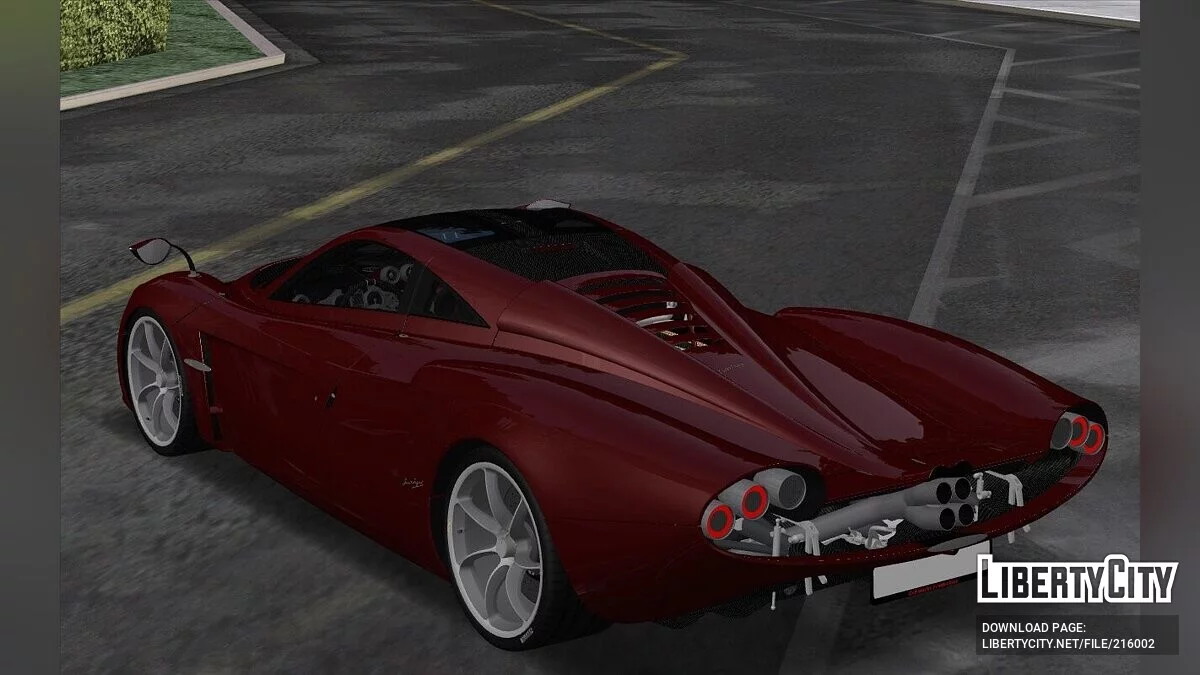 Pagani Huayra Codalunga / GTA San Andreas
