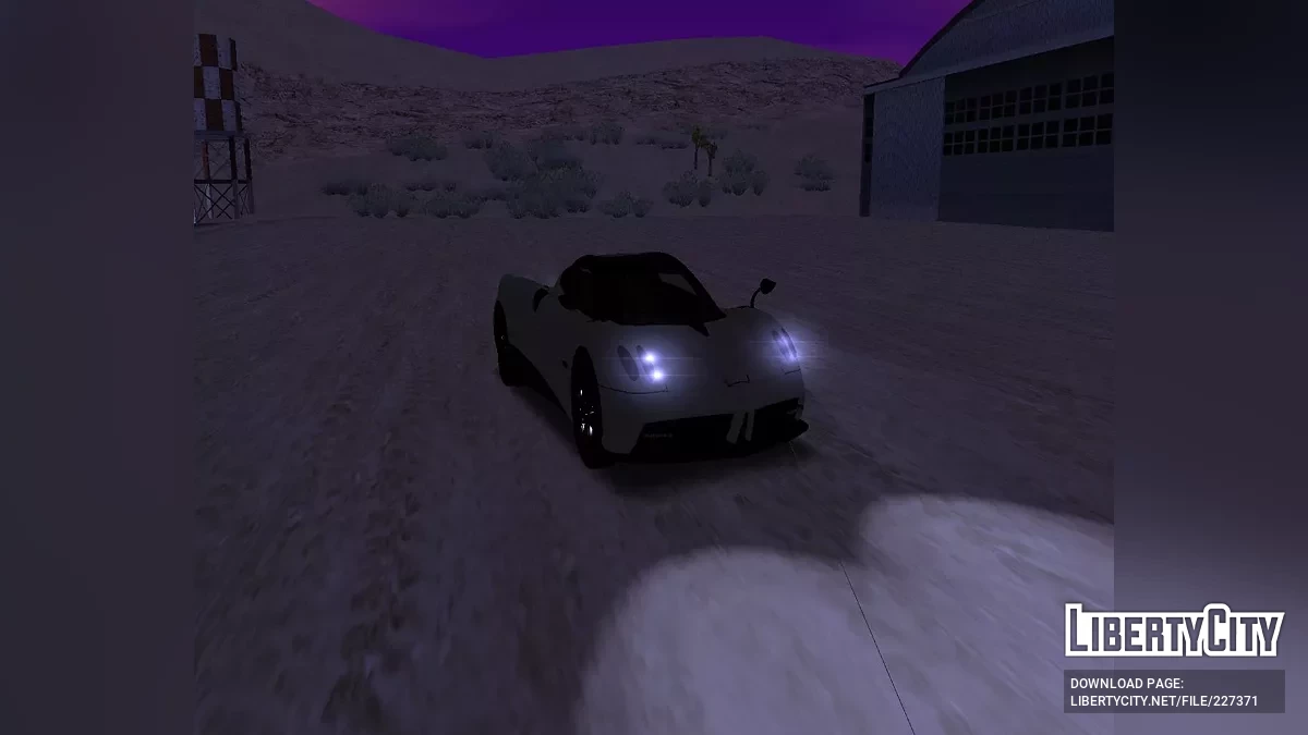 Pagani Huayra Родстер / GTA San Andreas
