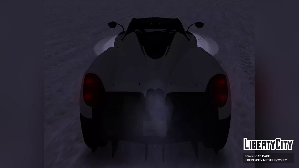 Pagani Huayra Родстер / GTA San Andreas