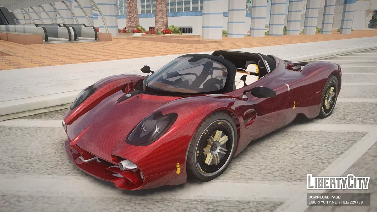 Pagani Utopia Roadster / GTA San Andreas